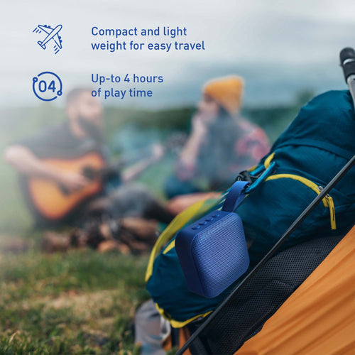 Pursonic Wireless Hydration Sound Bundle featuring compact design and 4 hours of playtime for outdoor adventures.